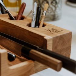 TVORIK Kitchen Caddy z nożami i przyborami kuchennymi