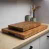 TVORIK End Grain S na większej desce End Grain Red